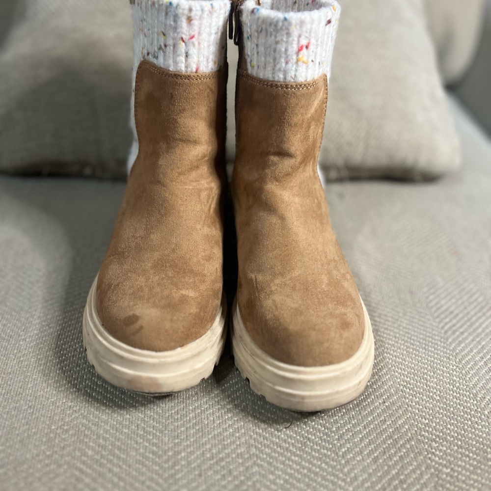 Cat & Jack Brown Kids Boots